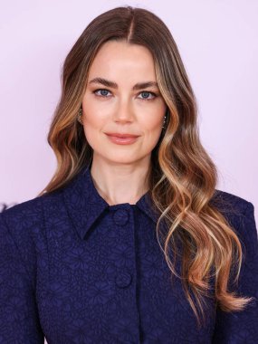 Veronica Swanson Sakal 'ı giyen Amerikalı aktris Rebecca Rittenhouse, 16 Mayıs 2025' te Century City, Los Angeles, Kaliforniya, ABD 'deki Fairmont Century Plaza' da düzenlenen MS Gala 2025 'in 32..