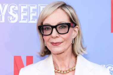 Amerikalı aktris Allison Janney Netflix FYSEE LA - 'Diplomat' Sezon 2, ATAS Emmy FYC Özel Gösterim Etkinliği 'ne Huntington Kütüphanesi, Sanat Koleksiyonları ve San Marino, Los Angeles, Kaliforniya, ABD' deki Botanik Bahçeleri 'nde katıldı..