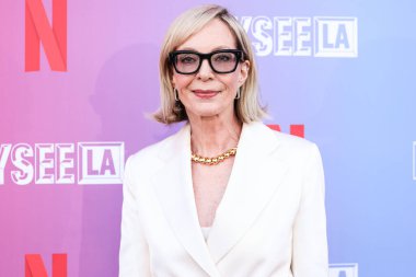 Amerikalı aktris Allison Janney Netflix FYSEE LA - 'Diplomat' Sezon 2, ATAS Emmy FYC Özel Gösterim Etkinliği 'ne Huntington Kütüphanesi, Sanat Koleksiyonları ve San Marino, Los Angeles, Kaliforniya, ABD' deki Botanik Bahçeleri 'nde katıldı..