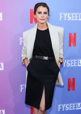 Keri Russell Netflix FYSEE LA 'ya geldi -' Diplomat 'Sezon 2 Bölüm ATAS Emmy FYC Özel Gösterim Etkinliği Huntington Kütüphanesi, Sanat Koleksiyonları ve San Marino, Los Angeles, Kaliforniya, ABD' deki Botanik Bahçeleri 'nde gerçekleşti.