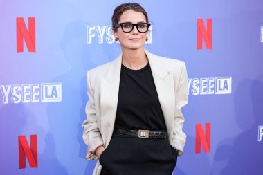 Keri Russell Netflix FYSEE LA 'ya geldi -' Diplomat 'Sezon 2 Bölüm ATAS Emmy FYC Özel Gösterim Etkinliği Huntington Kütüphanesi, Sanat Koleksiyonları ve San Marino, Los Angeles, Kaliforniya, ABD' deki Botanik Bahçeleri 'nde gerçekleşti.