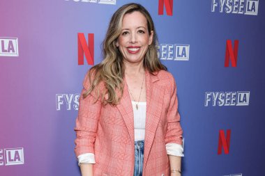 Amerikalı komedi yazarı ve yönetmeni Lang Fisher Netflix FYSEE LA - 'The Four Seasons' Sezon 1 ATAS Emmy FYC (Düşünceleriniz İçin) 19 Mayıs 2025 'te Aero Tiyatrosu' nda düzenlenen özel gösterim etkinliğine katıldı.       