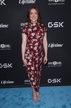 Amerikalı aktris ve televizyon sunucusu Alyson Hannigan, 20 Mayıs 2025 'te Hollywood, Los Angeles' ta Aster 'de düzenlenen 