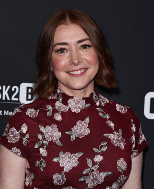 Amerikalı aktris ve televizyon sunucusu Alyson Hannigan, 20 Mayıs 2025 'te Hollywood, Los Angeles' ta Aster 'de düzenlenen 