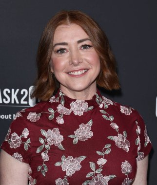 Amerikalı aktris ve televizyon sunucusu Alyson Hannigan, 20 Mayıs 2025 'te Hollywood, Los Angeles' ta Aster 'de düzenlenen 