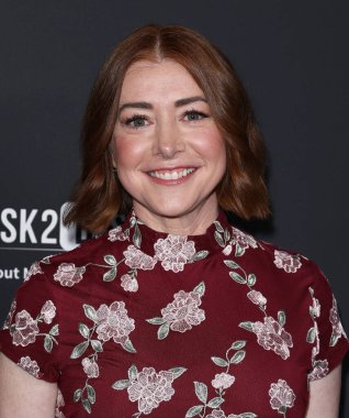 Amerikalı aktris ve televizyon sunucusu Alyson Hannigan, 20 Mayıs 2025 'te Hollywood, Los Angeles' ta Aster 'de düzenlenen 