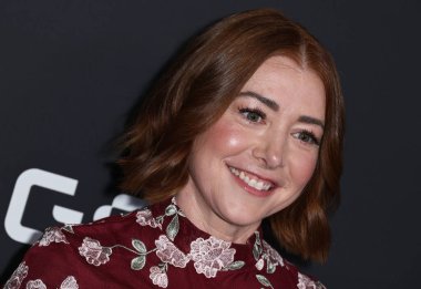 Amerikalı aktris ve televizyon sunucusu Alyson Hannigan, 20 Mayıs 2025 'te Hollywood, Los Angeles' ta Aster 'de düzenlenen 