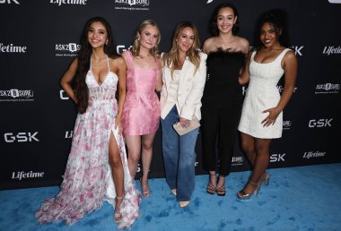 Haley Gosserand, Sarah Borne, Haylie Duff, Cyane Gan ve Kaci Barker, 20 Mayıs 2025 'te Los Angeles, ABD' deki The Aster 'de düzenlenen 