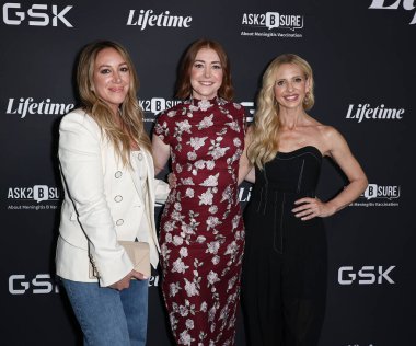 Haylie Duff, Amerikalı aktris ve televizyon sunucusu Alyson Hannigan ve Amerikalı aktris Sarah Michelle Gellar, 20 Mayıs 2025 'te ABD' nin Los Angeles kentinde bulunan 