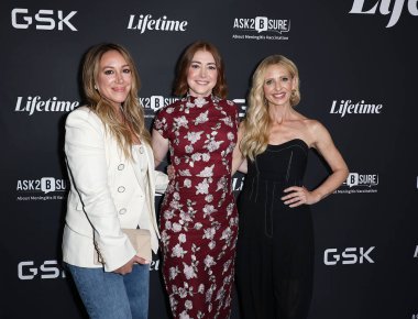 Haylie Duff, Amerikalı aktris ve televizyon sunucusu Alyson Hannigan ve Amerikalı aktris Sarah Michelle Gellar, 20 Mayıs 2025 'te ABD' nin Los Angeles kentinde bulunan 