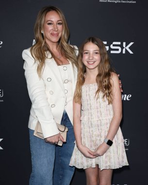 Amerikalı aktris, şarkıcı ve yemek blogcusu Haylie Duff ve kızı Ryan Ava Erhard Rosenberg, 20 Mayıs 2025 'te Aster' de düzenlenen 