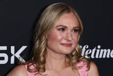 Amerikalı aktris Sarah Borne, 20 Mayıs 2025 'te Hollywood, Los Angeles, Kaliforniya, ABD' de düzenlenen 'Pretty Hurts' ve 'GSK Ask2Bsure Sağlık Konulu Menenjit Konferansı' na geldi..