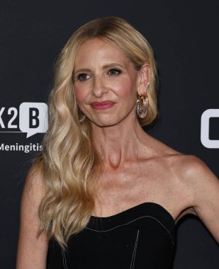 Amerikalı aktris Sarah Michelle Gellar, 20 Mayıs 2025 'te Hollywood, Los Angeles, Kaliforniya, ABD' de düzenlenen 'Pretty Hurts' ve 'GSK Ask2Bsure Sağlık Muhabbeti Aster' e geldi..