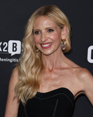 Amerikalı aktris Sarah Michelle Gellar, 20 Mayıs 2025 'te Hollywood, Los Angeles, Kaliforniya, ABD' de düzenlenen 'Pretty Hurts' ve 'GSK Ask2Bsure Sağlık Muhabbeti Aster' e geldi..
