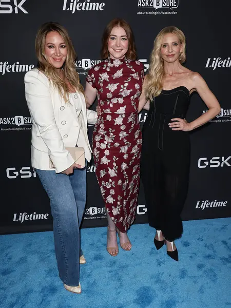 Haylie Duff, Amerikalı aktris ve televizyon sunucusu Alyson Hannigan ve Amerikalı aktris Sarah Michelle Gellar, 20 Mayıs 2025 'te ABD' nin Los Angeles kentinde bulunan 