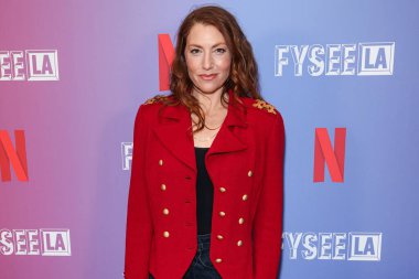 Amerikalı aktris Ari Graynor Netflix FYSEE LA - 'Canavarlar: The Lyle and Erik Menendez Story' ATAS (Televizyon Sanatları ve Bilimleri Akademisi) Emmy FYC 'ye 20 Mayıs 2025' te ABD 'nin Los Angeles kentinde geldi.