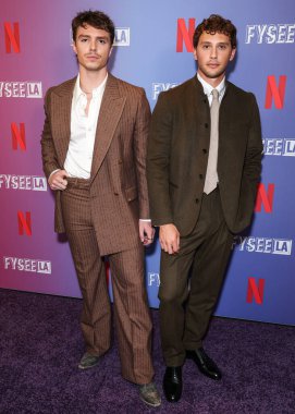 Amerikalı aktörler Nicholas Alexander Chavez ve Cooper Koch Netflix FYSEE LA 'ya -' Canavarlar: The Lyle and Erik Menendez Story 'ATAS (Televizyon Sanatları ve Bilimleri Akademisi) Emmy FYC (Sizin Düşünceleriniz İçin) 20 Mayıs 2025' te ABD 'nin Los Angeles kentinde geldiler.