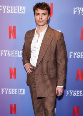 Amerikalı aktör Nicholas Alexander Chavez Netflix FYSEE LA 'ya geldi -' Canavarlar: The Lyle and Erik Menendez Story 'ATAS (Televizyon Sanatları ve Bilimleri Akademisi) Emmy FYC (20 Mayıs 2025' te Los Angeles, ABD 'de