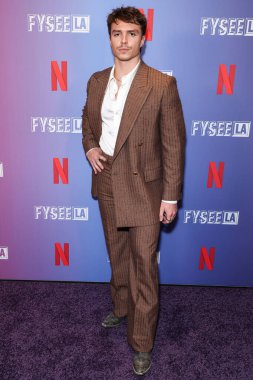 Amerikalı aktör Nicholas Alexander Chavez, 20 Mayıs 2025 'te Los Angeles, ABD' de bulunan Netflix FYSEE LA - 'Monsters: The Lyle and Erik Menendez Story' (Televizyon Sanatları ve Bilimleri Akademisi) Emmy FYC 'ye geldi.