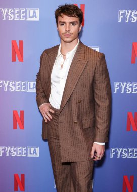 Amerikalı aktör Nicholas Alexander Chavez, 20 Mayıs 2025 'te Los Angeles, ABD' de bulunan Netflix FYSEE LA - 'Monsters: The Lyle and Erik Menendez Story' (Televizyon Sanatları ve Bilimleri Akademisi) Emmy FYC 'ye geldi.