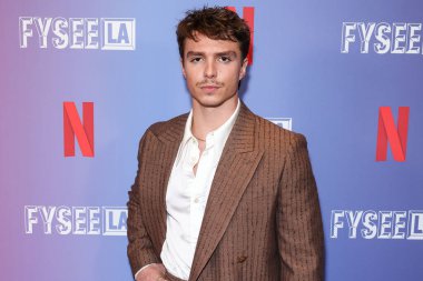 Amerikalı aktör Nicholas Alexander Chavez, 20 Mayıs 2025 'te Los Angeles, ABD' de bulunan Netflix FYSEE LA - 'Monsters: The Lyle and Erik Menendez Story' (Televizyon Sanatları ve Bilimleri Akademisi) Emmy FYC 'ye geldi.