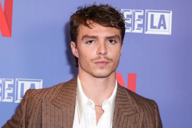 Amerikalı aktör Nicholas Alexander Chavez, 20 Mayıs 2025 'te Los Angeles, ABD' de bulunan Netflix FYSEE LA - 'Monsters: The Lyle and Erik Menendez Story' (Televizyon Sanatları ve Bilimleri Akademisi) Emmy FYC 'ye geldi.