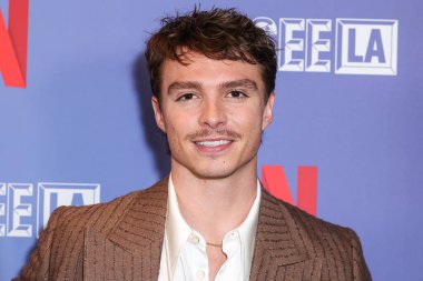 Amerikalı aktör Nicholas Alexander Chavez, 20 Mayıs 2025 'te Los Angeles, ABD' de bulunan Netflix FYSEE LA - 'Monsters: The Lyle and Erik Menendez Story' (Televizyon Sanatları ve Bilimleri Akademisi) Emmy FYC 'ye geldi.