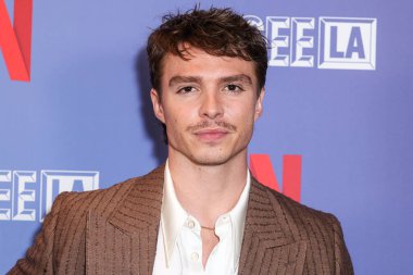 Amerikalı aktör Nicholas Alexander Chavez, 20 Mayıs 2025 'te Los Angeles, ABD' de bulunan Netflix FYSEE LA - 'Monsters: The Lyle and Erik Menendez Story' (Televizyon Sanatları ve Bilimleri Akademisi) Emmy FYC 'ye geldi.