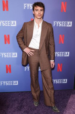 Amerikalı aktör Nicholas Alexander Chavez, 20 Mayıs 2025 'te Los Angeles, ABD' de bulunan Netflix FYSEE LA - 'Monsters: The Lyle and Erik Menendez Story' (Televizyon Sanatları ve Bilimleri Akademisi) Emmy FYC 'ye geldi.