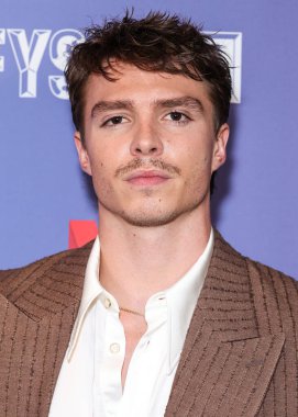 Amerikalı aktör Nicholas Alexander Chavez, 20 Mayıs 2025 'te Los Angeles, ABD' de bulunan Netflix FYSEE LA - 'Monsters: The Lyle and Erik Menendez Story' (Televizyon Sanatları ve Bilimleri Akademisi) Emmy FYC 'ye geldi.