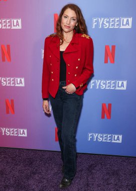 Amerikalı aktris Ari Graynor Netflix FYSEE LA - 'Canavarlar: The Lyle and Erik Menendez Story' ATAS (Televizyon Sanatları ve Bilimleri Akademisi) Emmy FYC 'ye 20 Mayıs 2025' te ABD 'nin Los Angeles kentinde geldi.