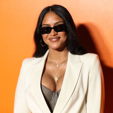 Amerikalı şarkıcı, aktris, dansçı ve manken Cassie (Casandra Elizabeth Ventura), 16 Eylül 2021 'de Beverly Hills, Los Angeles' ta düzenlenen MARCELL VON BERLIN Spring / Summer 2021 Runway Show 'a geldi.       