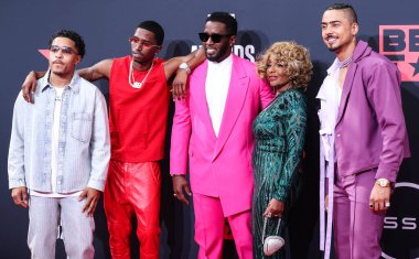 Sean 'Diddy' Combs 'un duruşması 9' uncu gün Cassie Ventura son gün savunma avukatlarıyla görüşüyor. LOS ANGELES, CALIFORNIA, ABD - 26 Haziran: Justin Dior Combs, Christian Combs, Amerikalı rapçi, müzik yapımcısı ve müzik yapımcısı Diddy
