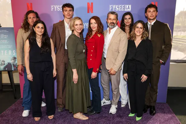Ian Brennan, Peggy Tachdjian, Nicholas Alexander Chavez, Tiffany Little Canfield, Ari Graynor, Matthew Flood Ferguson, Julia Newman, Amanda Krieg Thomas, Cooper Koch Netflix FYSEE LA 'ya geldiler.