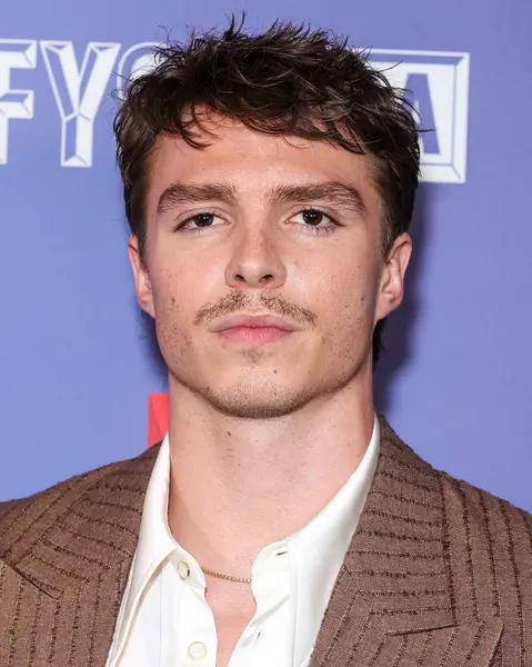 Amerikalı aktör Nicholas Alexander Chavez, 20 Mayıs 2025 'te Los Angeles, ABD' de bulunan Netflix FYSEE LA - 'Monsters: The Lyle and Erik Menendez Story' (Televizyon Sanatları ve Bilimleri Akademisi) Emmy FYC 'ye geldi.