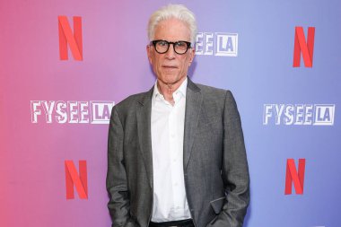 Amerikalı aktör ve okyanus savunucusu Ted Danson Netflix FYSEE LA - 'A Man On the Inside' Sezon 1 ATAS (Televizyon Sanatları ve Bilimleri Akademisi) Emmy FYC (For Your Consideration) 21 Mayıs 2025 'te Los Angeles, ABD' ye geldi. 