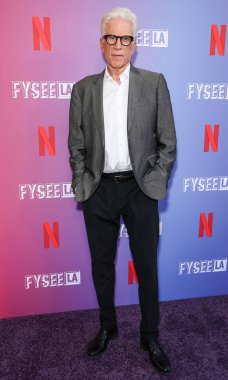 Amerikalı aktör ve okyanus savunucusu Ted Danson Netflix FYSEE LA - 'A Man On the Inside' Sezon 1 ATAS (Televizyon Sanatları ve Bilimleri Akademisi) Emmy FYC (For Your Consideration) 21 Mayıs 2025 'te Los Angeles, ABD' ye geldi. 
