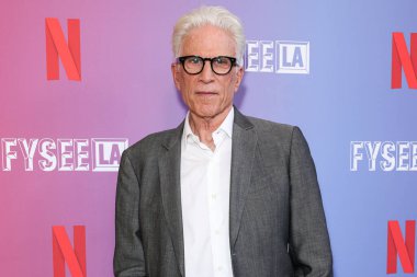Amerikalı aktör ve okyanus savunucusu Ted Danson Netflix FYSEE LA - 'A Man On the Inside' Sezon 1 ATAS (Televizyon Sanatları ve Bilimleri Akademisi) Emmy FYC (For Your Consideration) 21 Mayıs 2025 'te Los Angeles, ABD' ye geldi. 