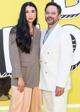 Lily Kwong ve kocası Nick Kroll, Netflix 'in' Big Mouth 'sezonunun Los Angeles Premiere of Netflix' in 8. Fotoğraf: Xavier Co
