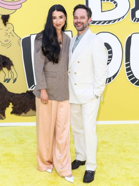 Lily Kwong ve kocası Nick Kroll, Netflix 'in' Big Mouth 'sezonunun Los Angeles Premiere of Netflix' in 8. Fotoğraf: Xavier Co