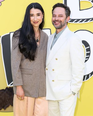 Lily Kwong ve kocası Nick Kroll, Netflix 'in' Big Mouth 'sezonunun Los Angeles Premiere of Netflix' in 8. Fotoğraf: Xavier Co
