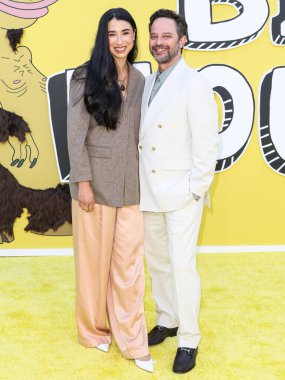 Lily Kwong ve kocası Nick Kroll, Netflix 'in' Big Mouth 'sezonunun Los Angeles Premiere of Netflix' in 8. Fotoğraf: Xavier Co
