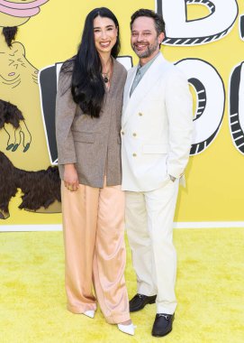 Lily Kwong ve kocası Nick Kroll, Netflix 'in' Big Mouth 'sezonunun Los Angeles Premiere of Netflix' in 8. Fotoğraf: Xavier Co