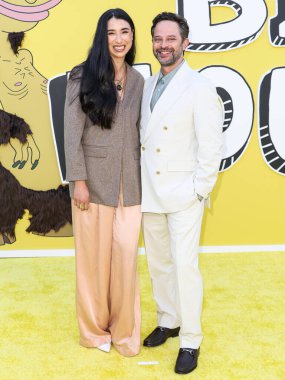 Lily Kwong ve kocası Nick Kroll, Netflix 'in' Big Mouth 'sezonunun Los Angeles Premiere of Netflix' in 8. Fotoğraf: Xavier Co