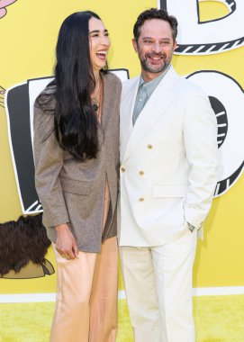 Lily Kwong ve kocası Nick Kroll, Netflix 'in' Big Mouth 'sezonunun Los Angeles Premiere of Netflix' in 8. Fotoğraf: Xavier Co