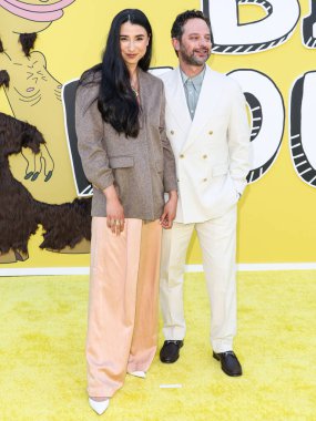 Lily Kwong ve kocası Nick Kroll, Netflix 'in' Big Mouth 'sezonunun Los Angeles Premiere of Netflix' in 8. Fotoğraf: Xavier Co