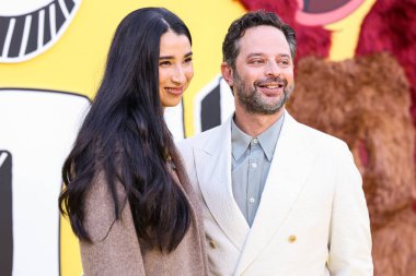 Lily Kwong ve kocası Nick Kroll, Netflix 'in' Big Mouth 'sezonunun Los Angeles Premiere of Netflix' in 8. Fotoğraf: Xavier Co