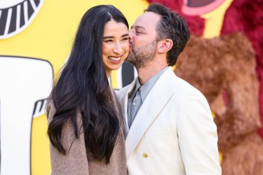 Lily Kwong ve kocası Nick Kroll, Netflix 'in' Big Mouth 'sezonunun Los Angeles Premiere of Netflix' in 8. Fotoğraf: Xavier Co
