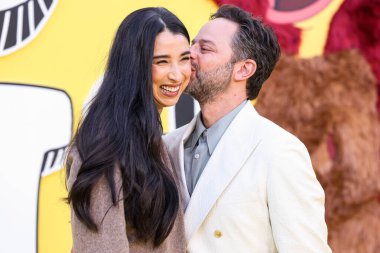 Lily Kwong ve kocası Nick Kroll, Netflix 'in' Big Mouth 'sezonunun Los Angeles Premiere of Netflix' in 8. Fotoğraf: Xavier Co