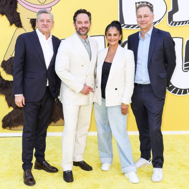 Ted Sarandos, Bela Bajaria, Nick Kroll ve John Derderian Netflix 'in' Big Mouth 'sezonunun Los Angeles galasına geldiler - The Final Season held at The Egypt Theatre Hollywood 22 Mayıs 2025, Hollywood, Los Angeles, California, ABD.